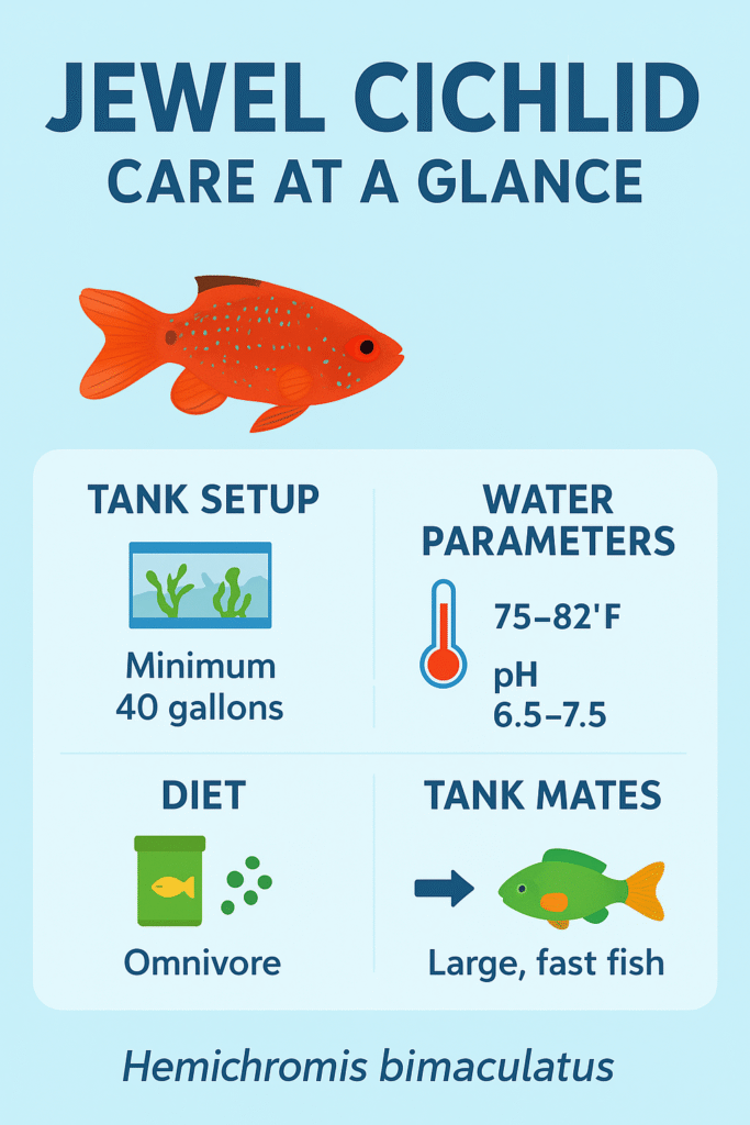 Jewel Cichlid Care
