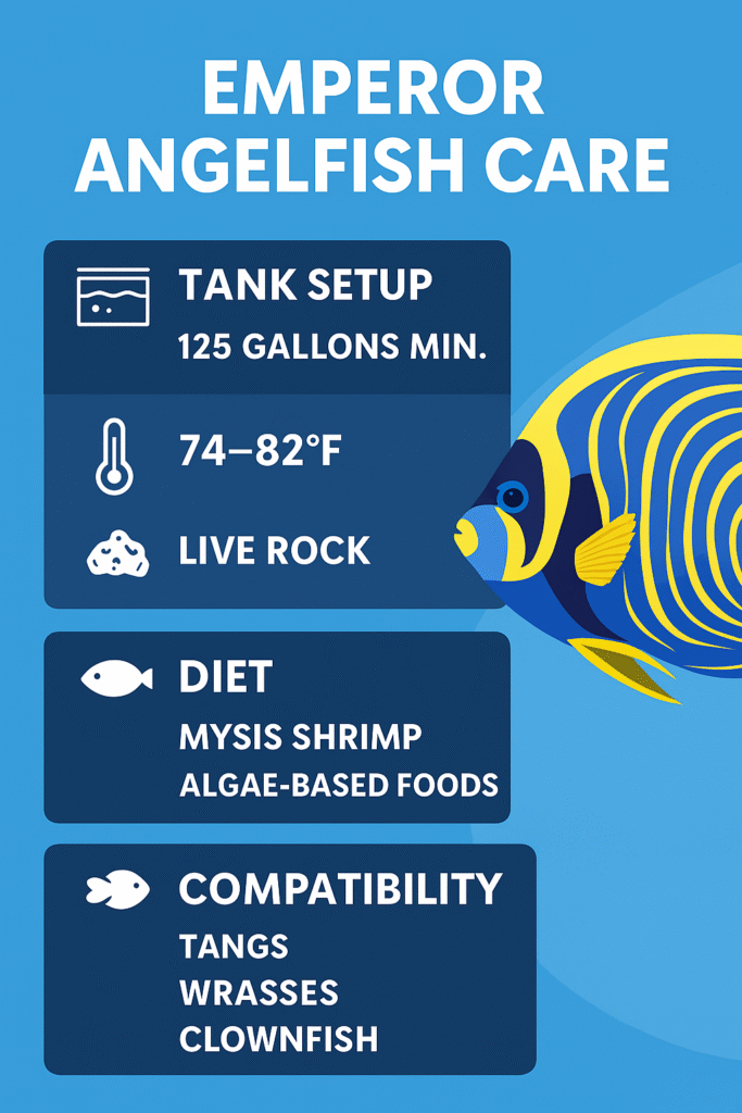 Emperor Angelfish Care